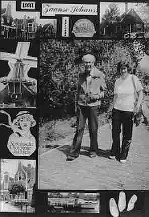 G.W. Stinis and Jenneke in the Zaanse Schans