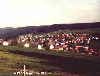 View on Schonach with church